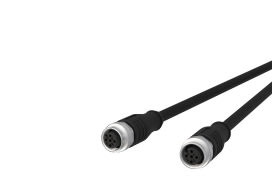 Metz - MEZ142MFA22020 M12 Sensorleitung A-kodiert 2m M12 Buchs