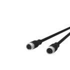 Metz - MEZ142MFA22020 M12 Sensorleitung A-kodiert 2m M12 Buchs