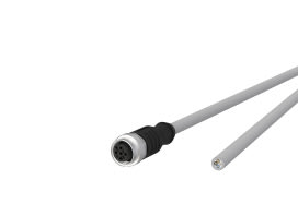 Metz - MEZ142MIA20100 M12 Sensorleitung A-kodiert 10m M12 Buch