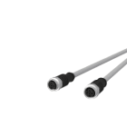 Metz - MEZ142MIA22100 M12 Sensorleitung A-kodiert 10m M12 Buch