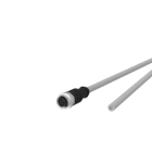 Metz - MEZ142MJA20010 M12 Sensorleitung A-kodiert 1m M12 Buchs