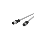 Metz - MEZ142MKA12100 M12 Sensorleitung A-kodiert 10m M12 Stec