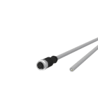 Metz - MEZ142MKA20010 M12 Sensorleitung A-kodiert 1m M12 Buchs