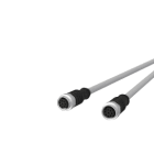 Metz - MEZ142MKA22100 M12 Sensorleitung A-kodiert 10m M12 Buch