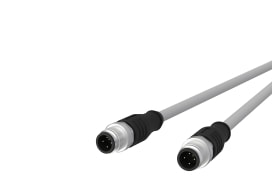 Metz - MEZ142MLA11100 M12 Sensorleitung A-kodiert 10m M12 Stec