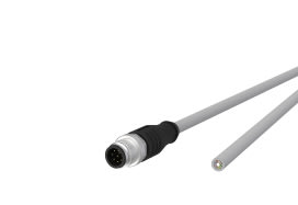 Metz - MEZ142MNA10100 M12 Sensorleitung A-kodiert 10m M12 Stec