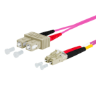 Metz - MEZ151S1EOJO90E OpDAT Patchkabel SC-D/LC-D OM4 9m