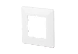 Metz - MEZ816718-0127-I Abdeckplatte 80x80mm verkehrsweiss RAL90