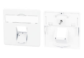 Metz - MEZ860056-27-I Zentralplatte 50x50mm 1 Port verkehrswei