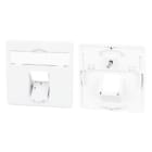 Metz - MEZ860056-27-I Zentralplatte 50x50mm 1 Port verkehrswei