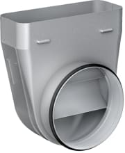 Siemens Hausgerate - SIZLZ31WWX11 Flachkanal Abergang Rund 90G