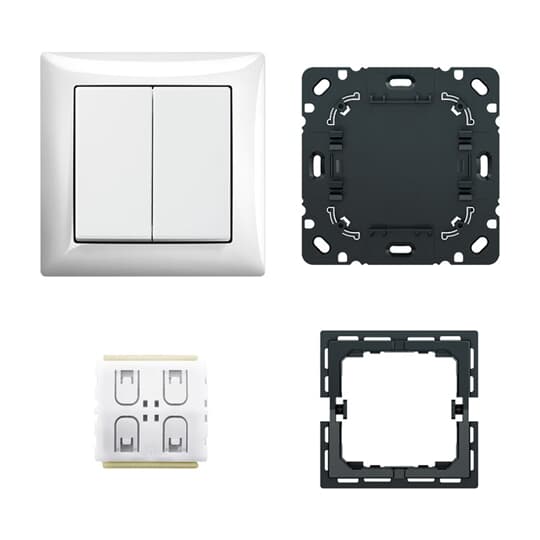 BUSCH JAEGER - BHJ2CKA006730A0153 6716/01 UJ-914 BT-switch Set, BSI, BJE