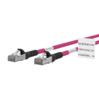 Metz - MEZ1308451002WE Patchkabel Cat.6A AWG 26 1,0 m violett-s