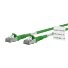 Metz - MEZ1308455055WE Patchkabel Cat.6A AWG 26 5,0 m grA1/4n m