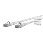 Metz - MEZ1308455088WE Patchkabel Cat.6A AWG 26 5,0 m weiA mit