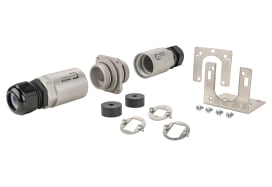 Metz - MEZ14040010-E SchutzgehAuse Set m. Montagew.