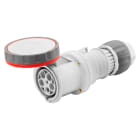 GEWISS - GEWGW62677H PRESA MOBILE DIRITTA HP - IP66/IP67/IP68/IP69 - 3P+N+T 125A 440-460V 60HZ - ROSSO - 11H - CABLAGGIO A MANTELLO