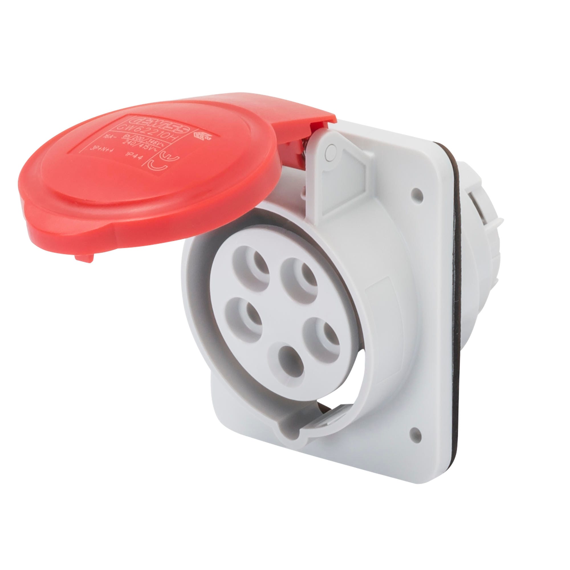 GEWISS - GEWGW62812H PR.INC.10 HP IP44 3P+T 16A 380/440V 3H