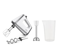 KRUPS - KEUGN9121 Handmixer 750W Mixstab Mixbecher ws-gr