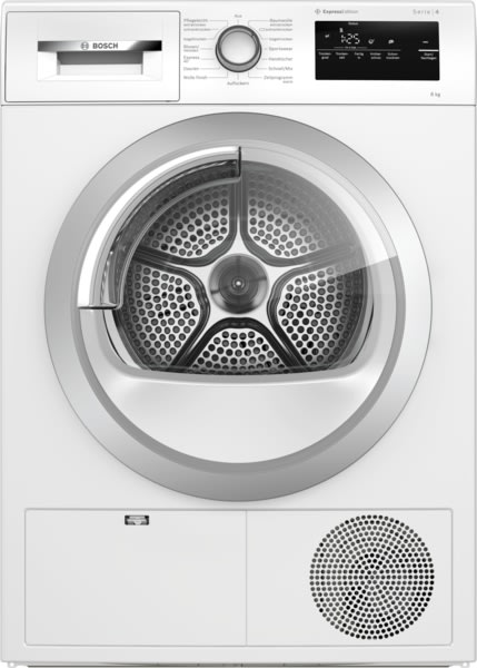 BOSCH ROBERT - BOSWTH85VH3 WAschetrockner WP 8kg 11Prog. Disp. A++