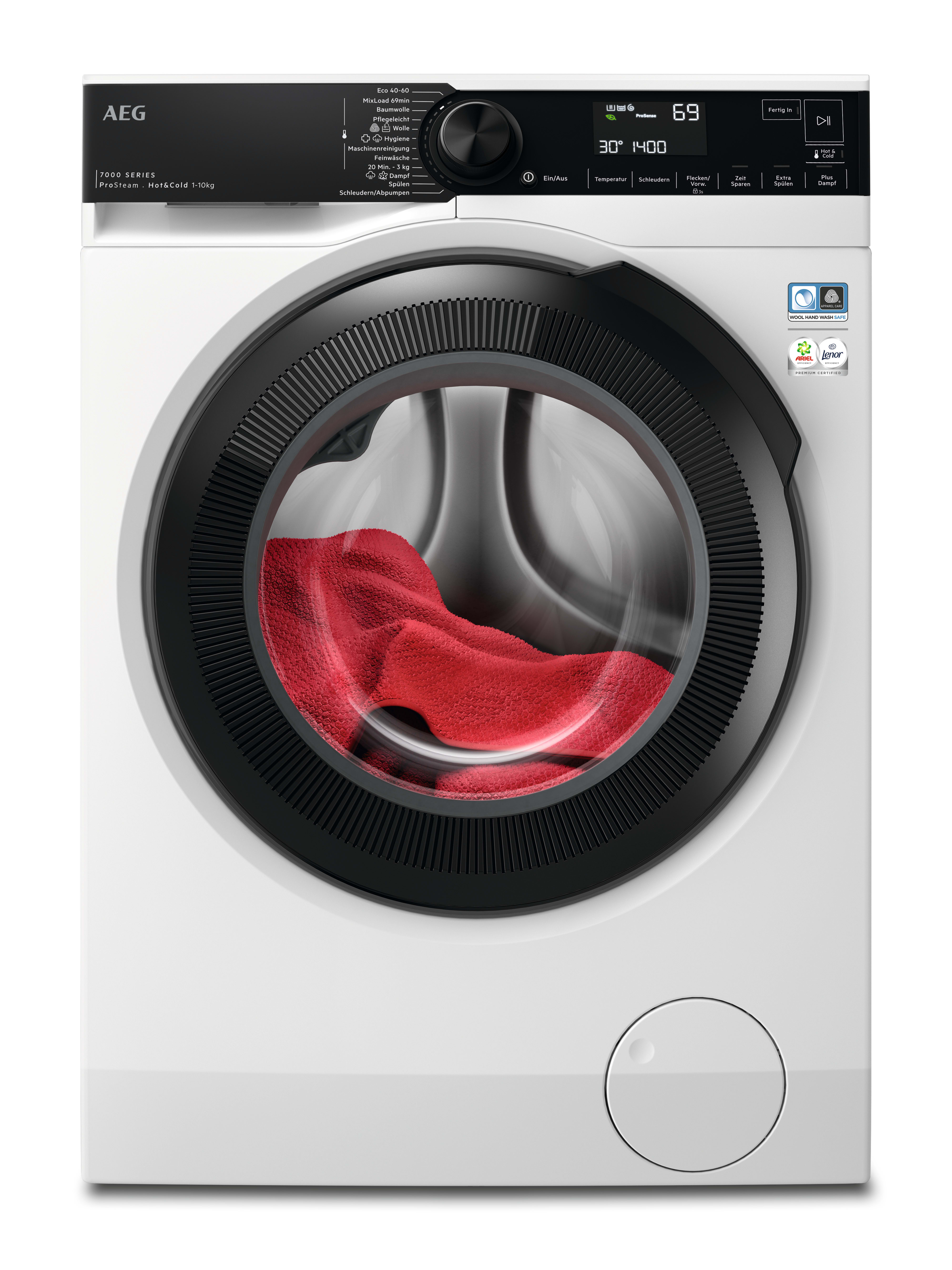 AEG HAUSGERATE - AGZ914505206 Waschmaschine 1400U/min 10kg Disp AqCo P