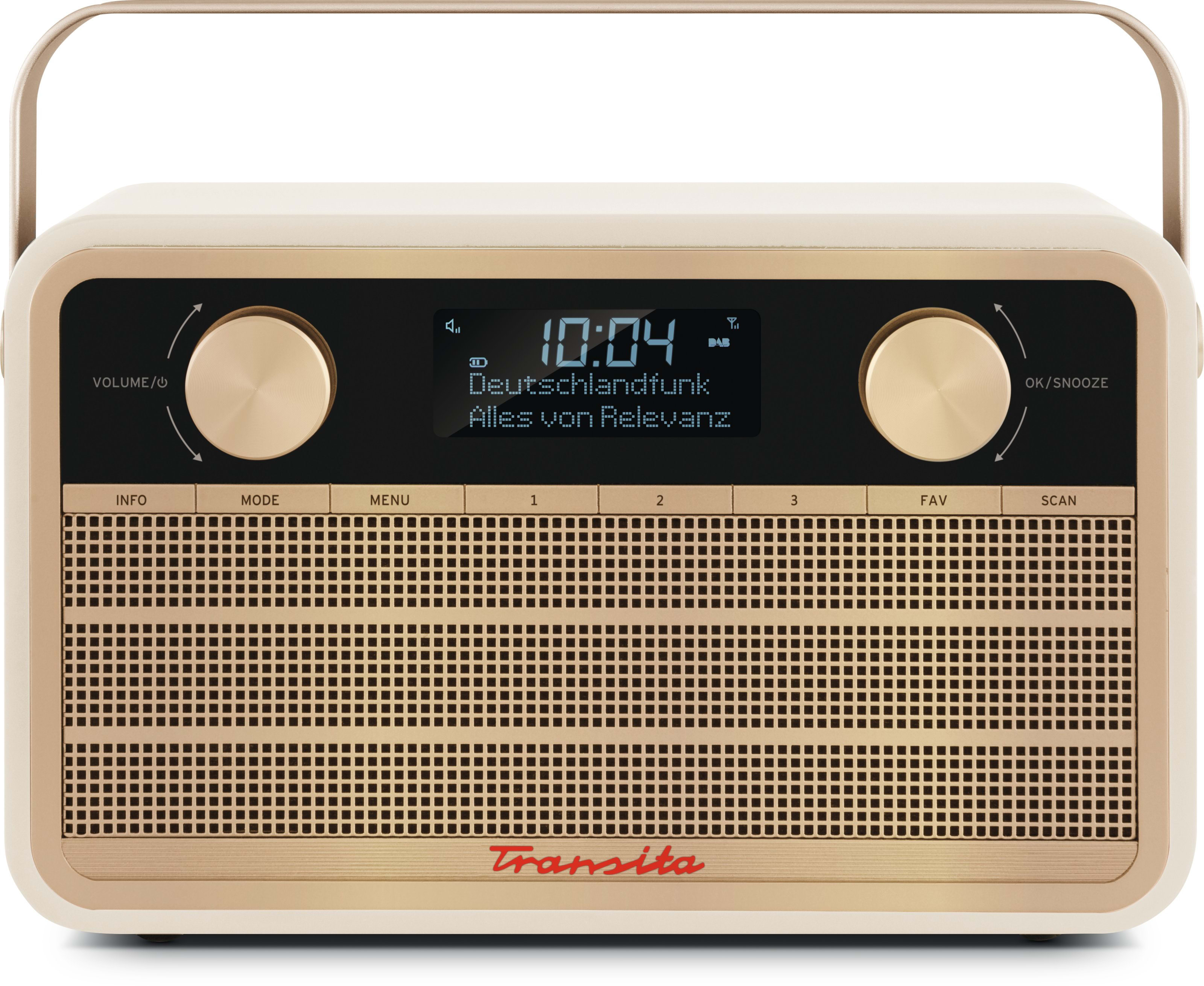Technisat - TCT0001/3992 Radio tragb. 5W UKW DAB+ RDS Weck-/Sleep