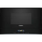 Siemens Hausgerate - SIZBE732L1B1 EinbauMikrowelle m.Grill 60cm 900W 5St.