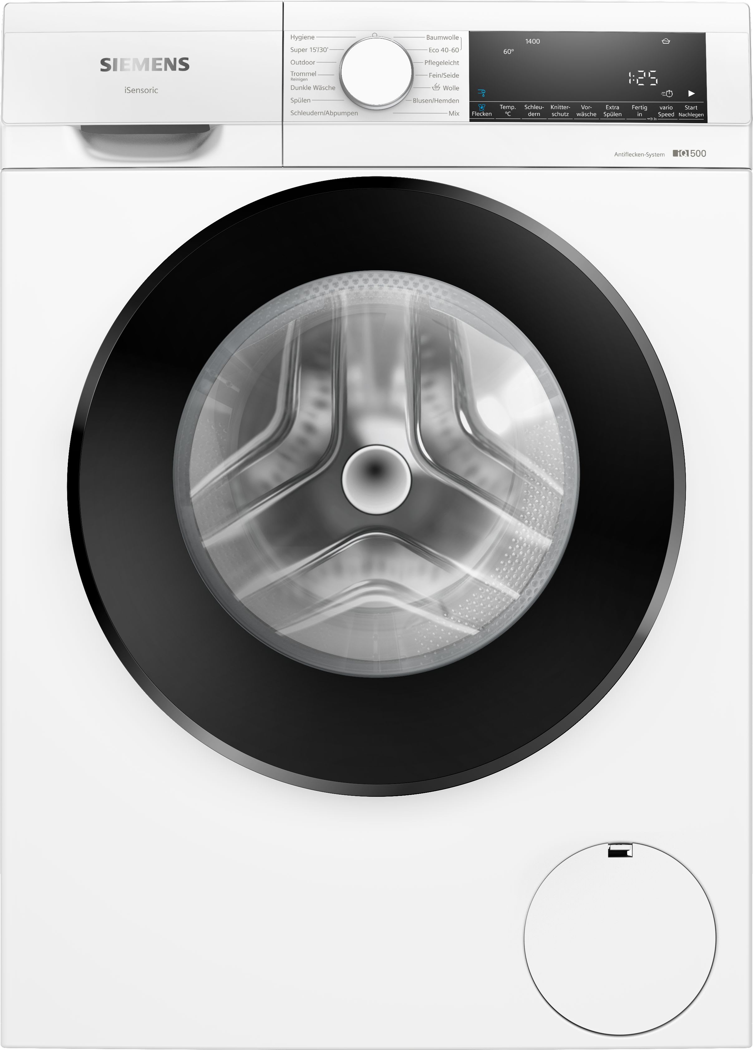 Siemens Hausgerate - SIZWG34G2070 Waschmaschine 1400U/min 8kg Disp. AqSt.