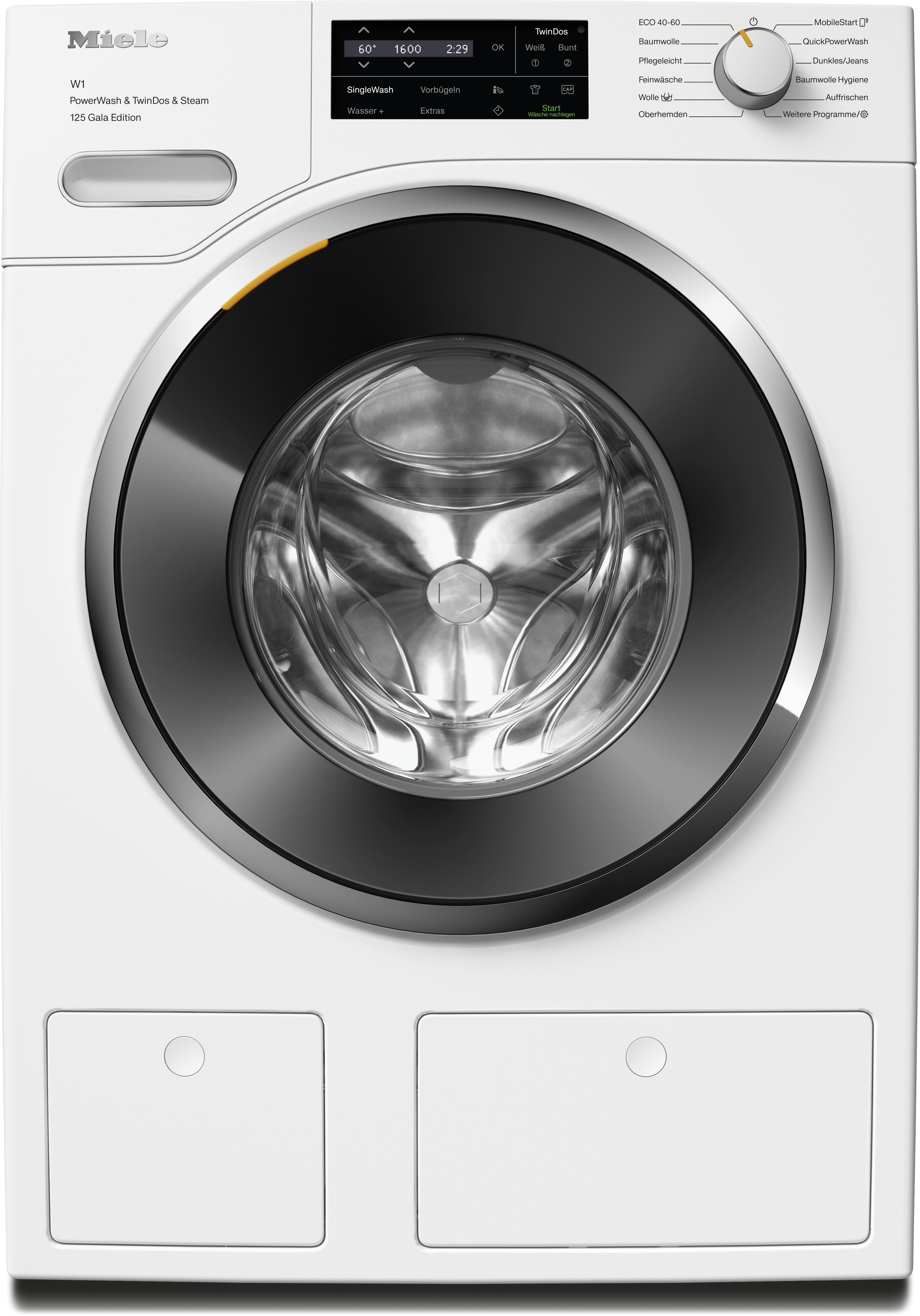 Miele - MIE12437420 VG!C Waschmaschine 1600U/min 9kg Disp Tw