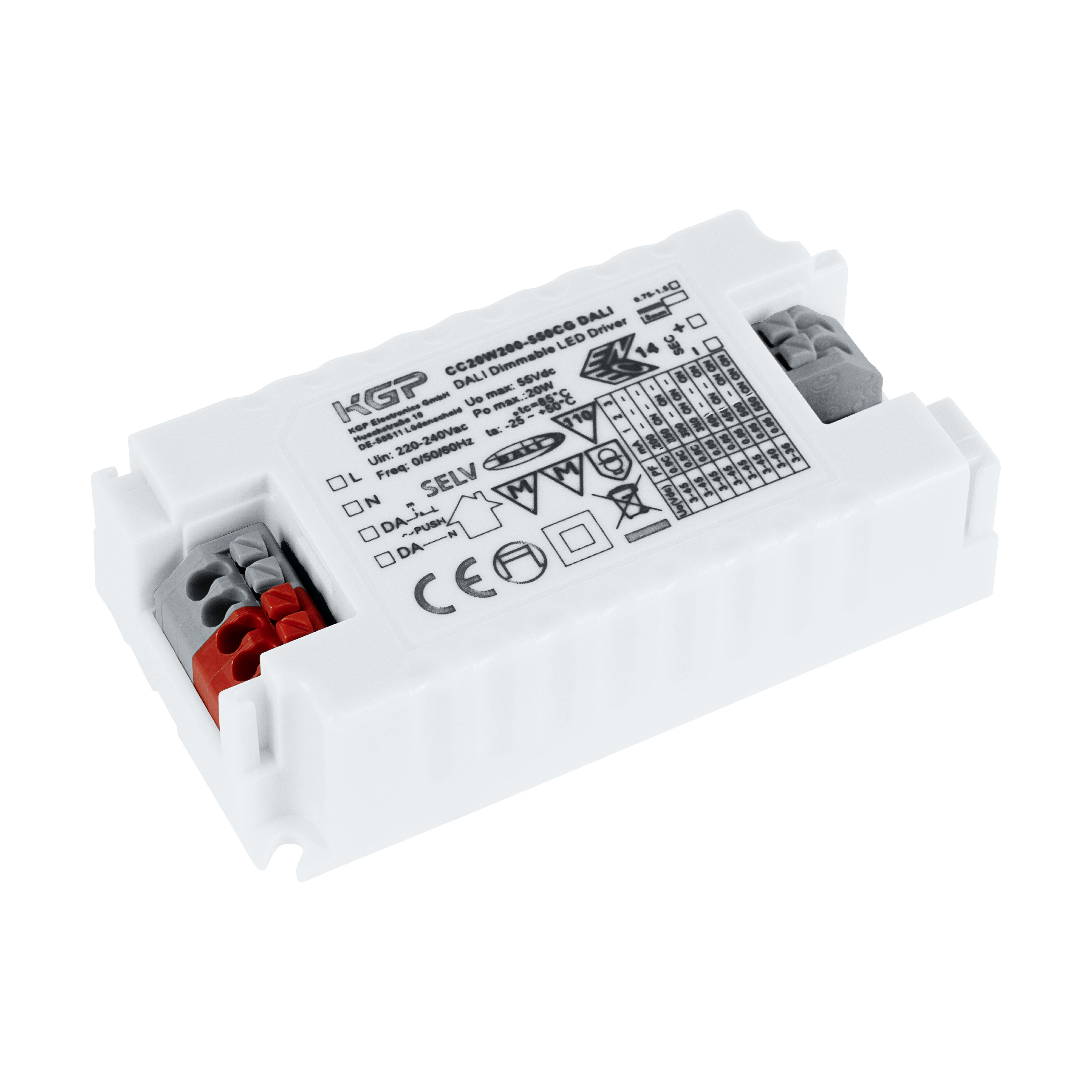 Eglo Driver Led EGLO - 68378 - EGL68378 LED-DRIVER KGP CC20W200-550CG DALI inkl.