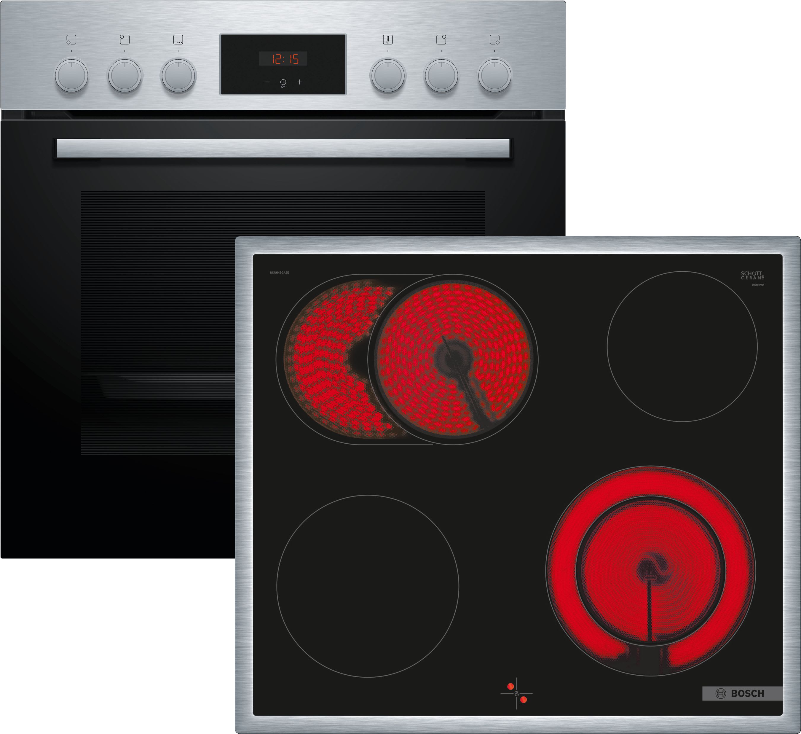 BOSCH ROBERT - BOSACTH1K191 E-Herd Set: HEF133BS1 + NKN645GA2E edels