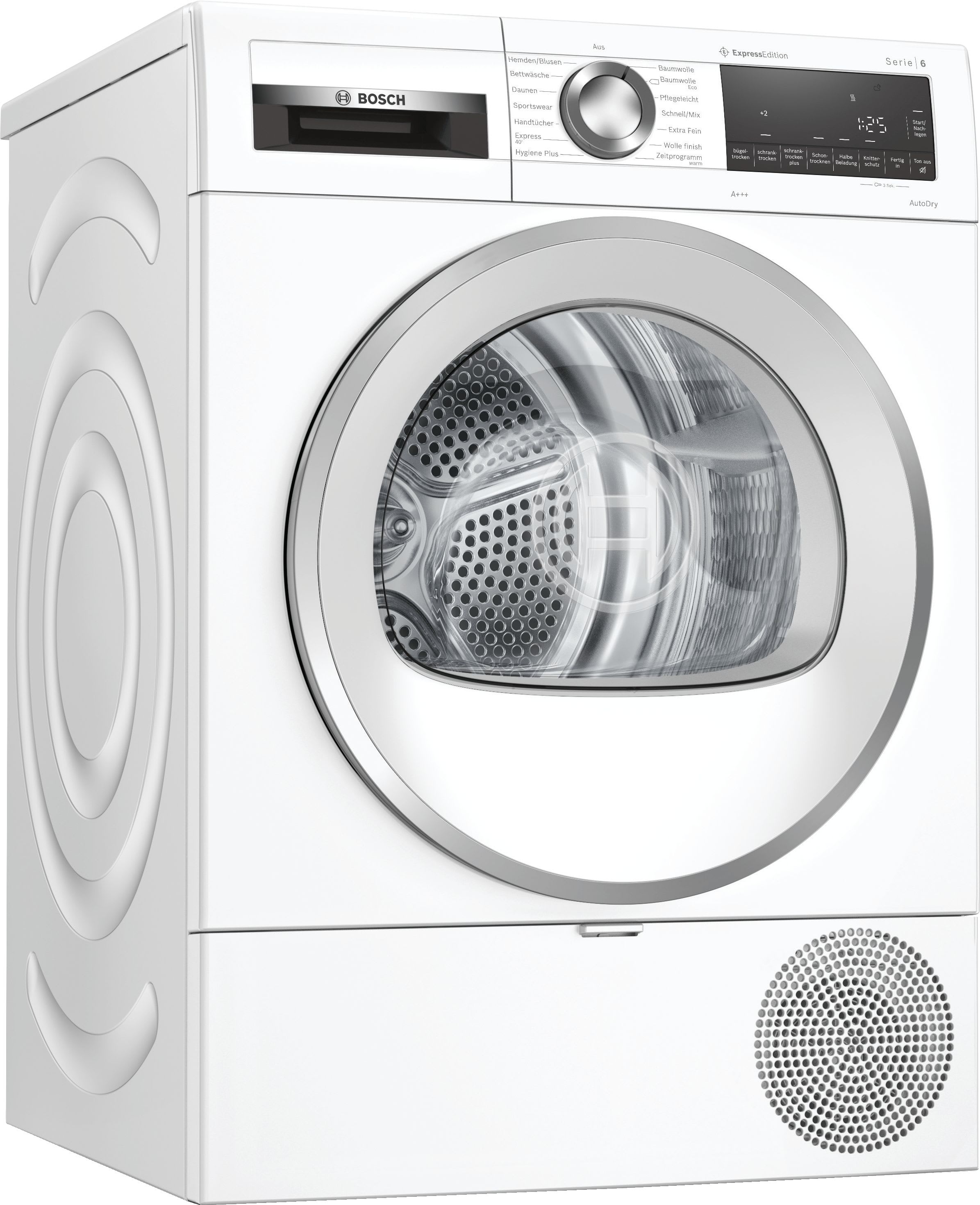 BOSCH ROBERT - BOSWQG233DH0 WAschetrockner WP 8kg 17Prog Disp A+++