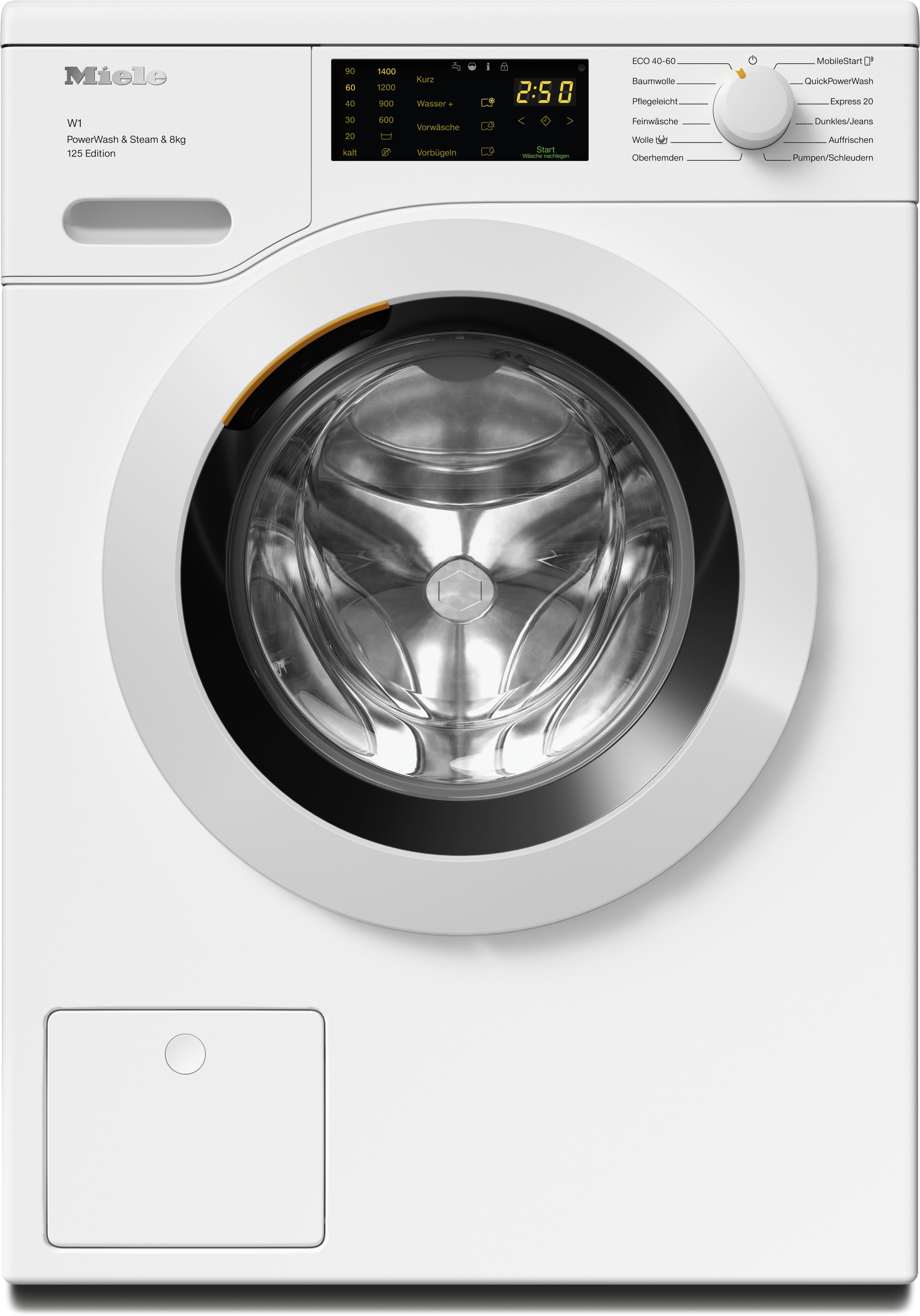 Miele - MIE12437430 VG!C Waschmaschine 1400U/min 8kg Disp ge