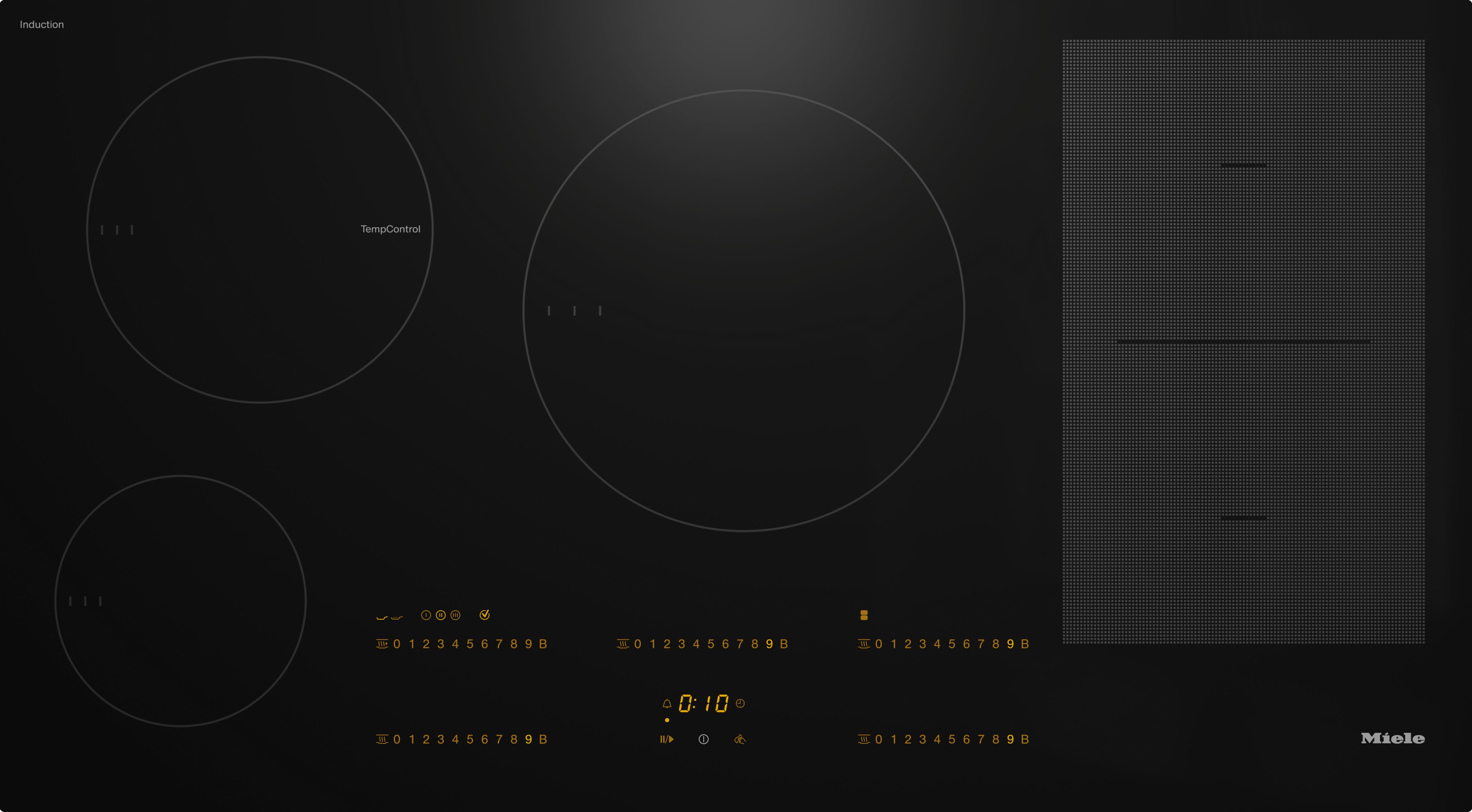 Miele - MIE11506140 VG!S Glaskeramik Kochstelle 92.8cm 1PFle