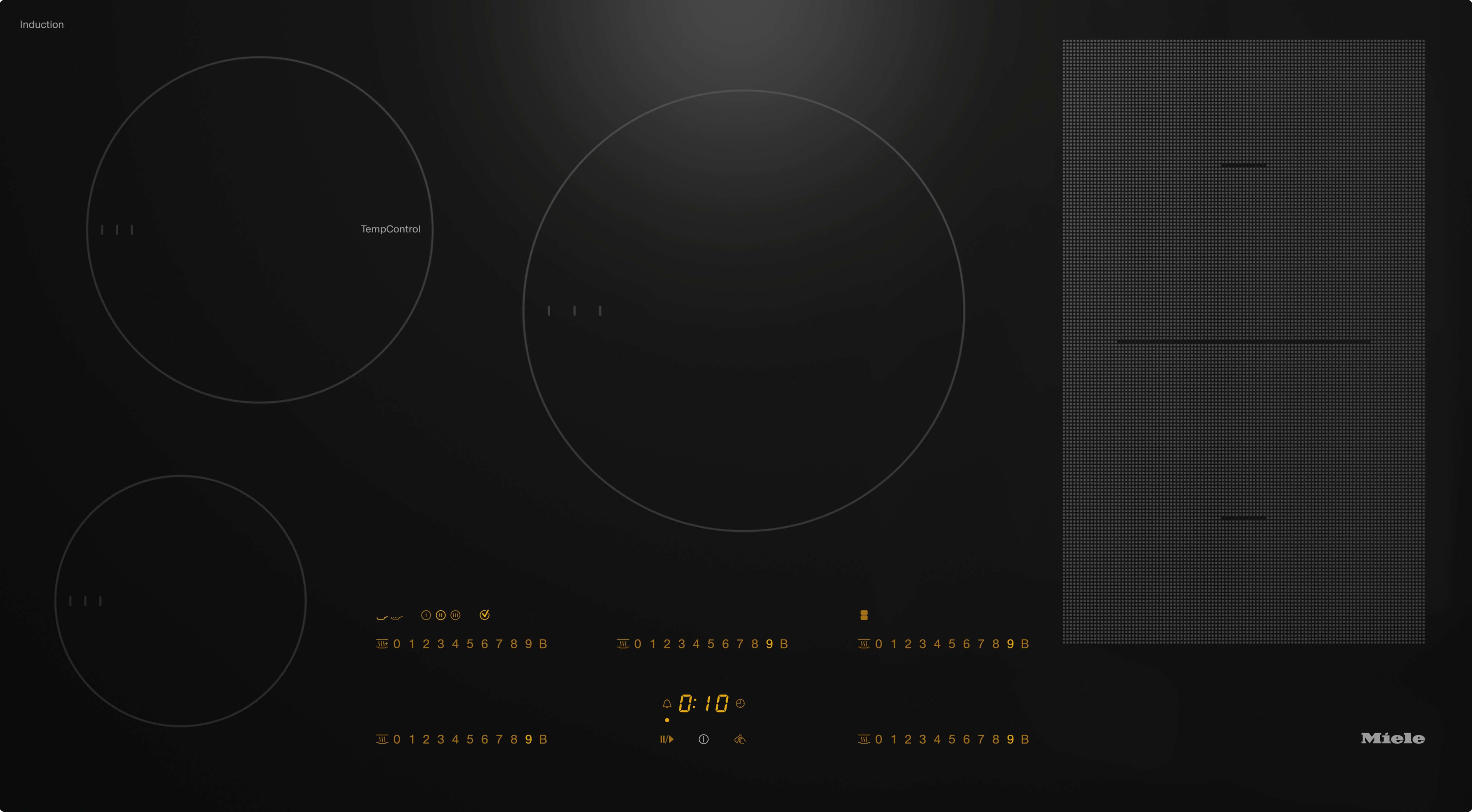 Miele - MIE11506140 VG!S Glaskeramik Kochstelle 92.8cm 1PFle