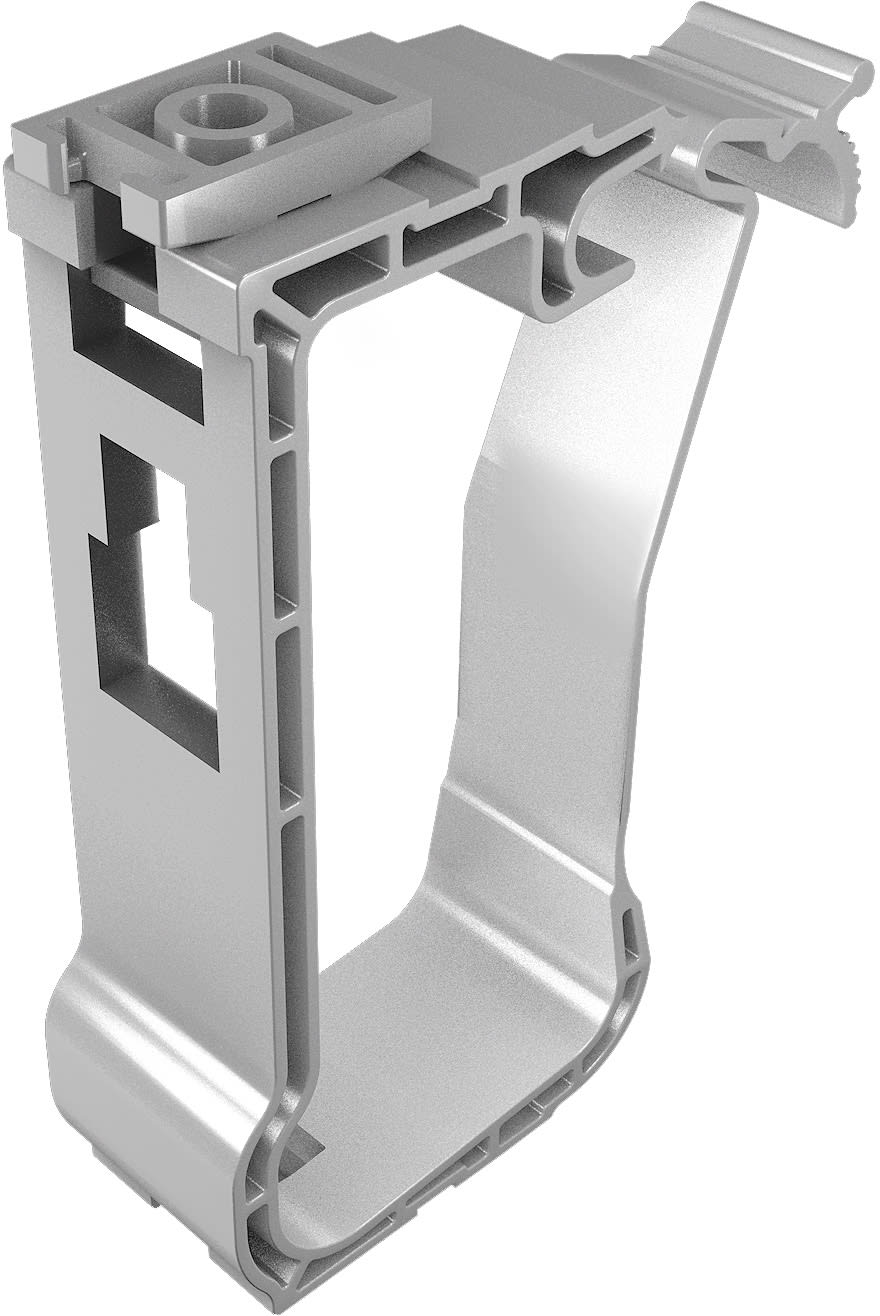 DIETZEL - DIE103963 Kabelsammelhalter, grau (Ahnlich RAL 70