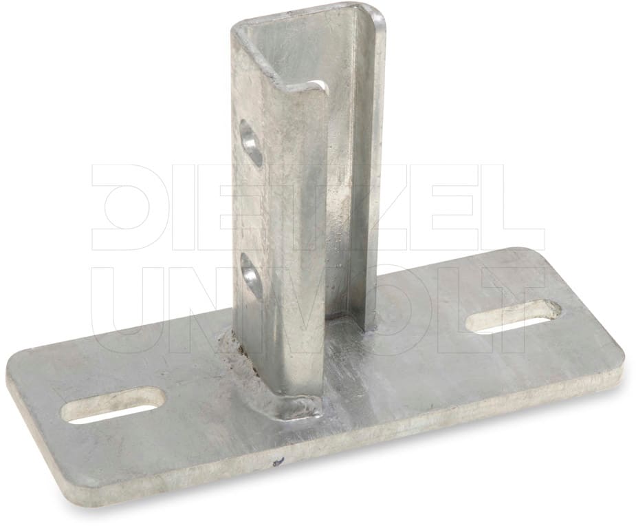 DIETZEL - DIE104707 Kopfplatte, 68x120x200mm, inkl. 4x SES 1