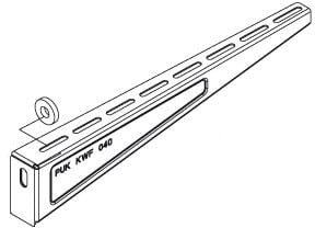 DIETZEL - DIE104718 Wandkonsole, leicht, 400x80x420 mm, send