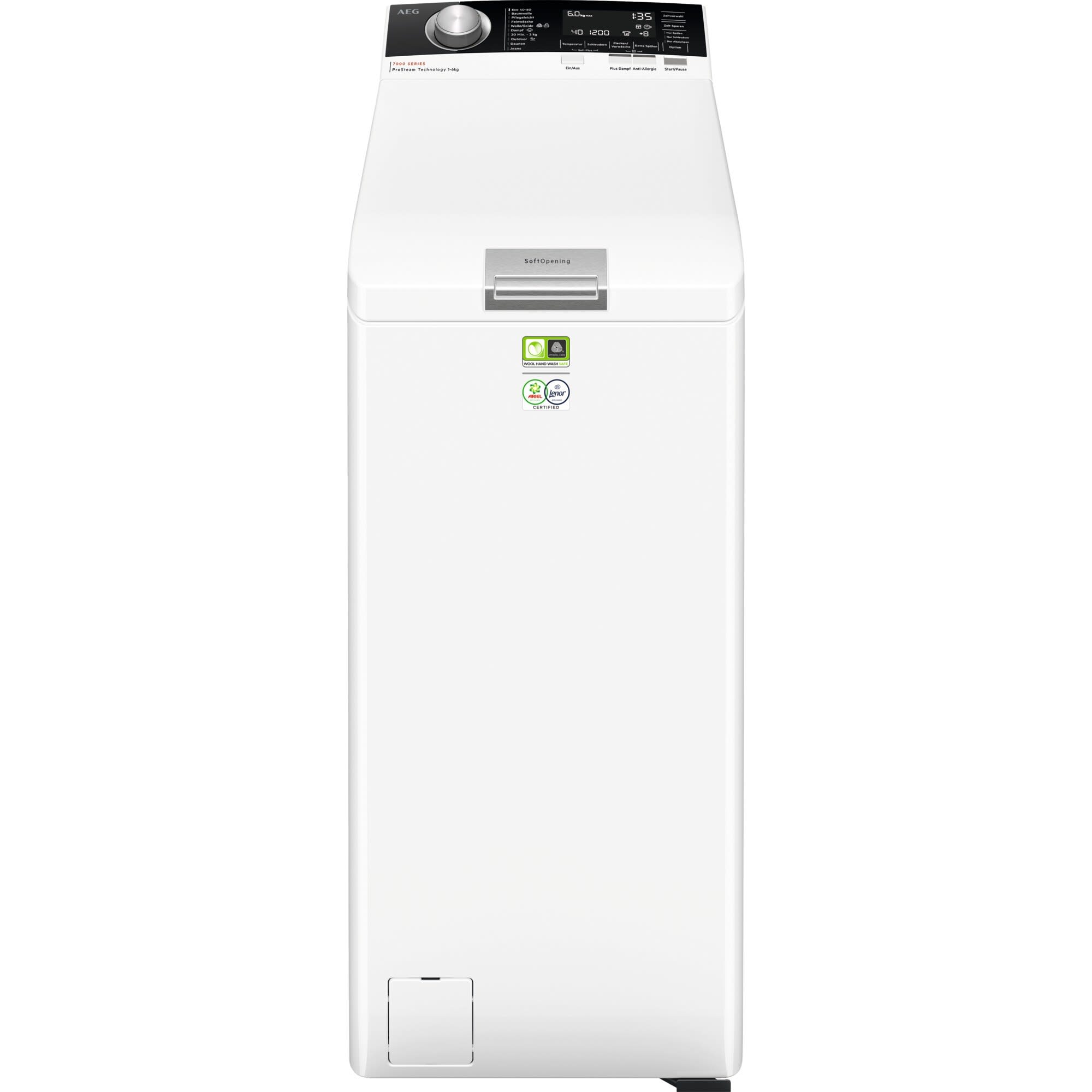 AEG HAUSGERATE - AGZ913143842 Waschmaschine Toplader 1500U/min 6kg Dis