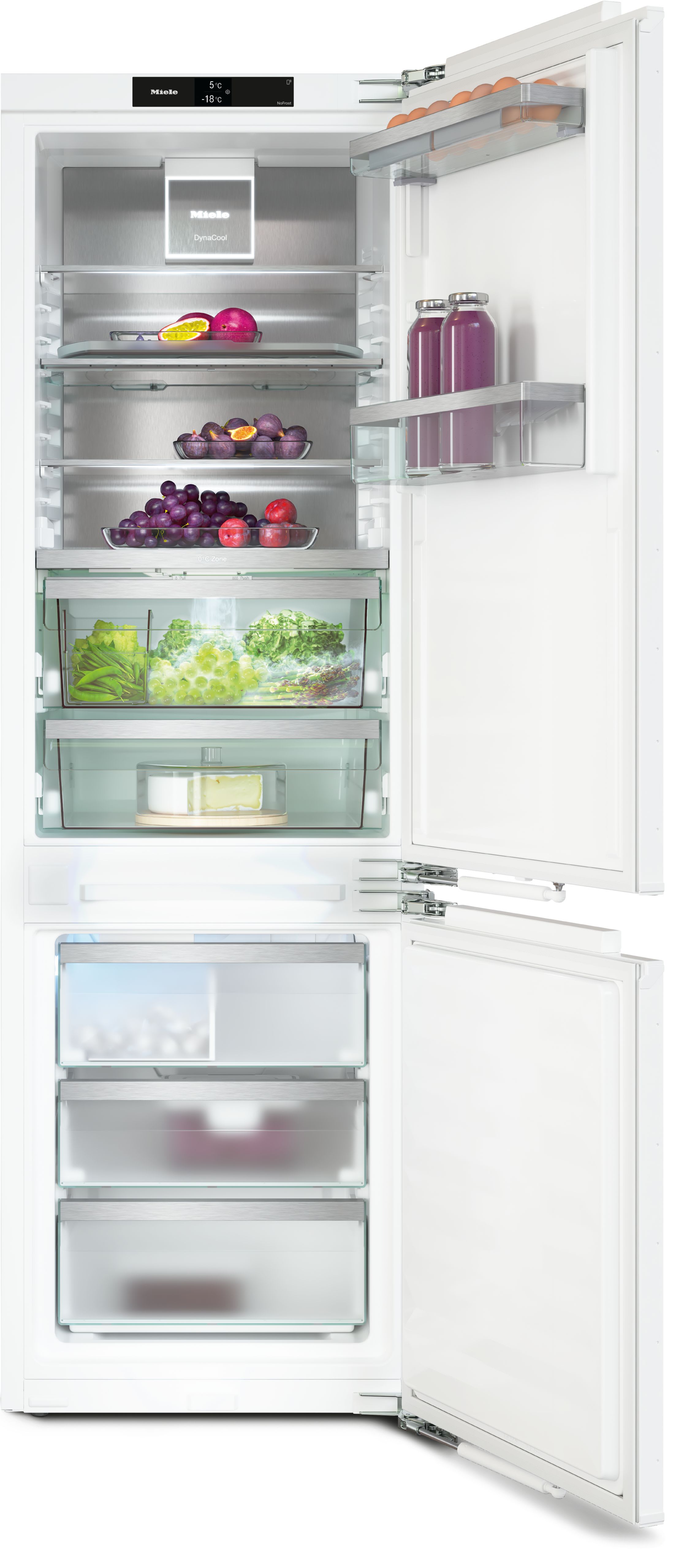 Miele - MIE12445210 VG!S KA1/4hl-Gefrierkombi int. 56cm NoFr