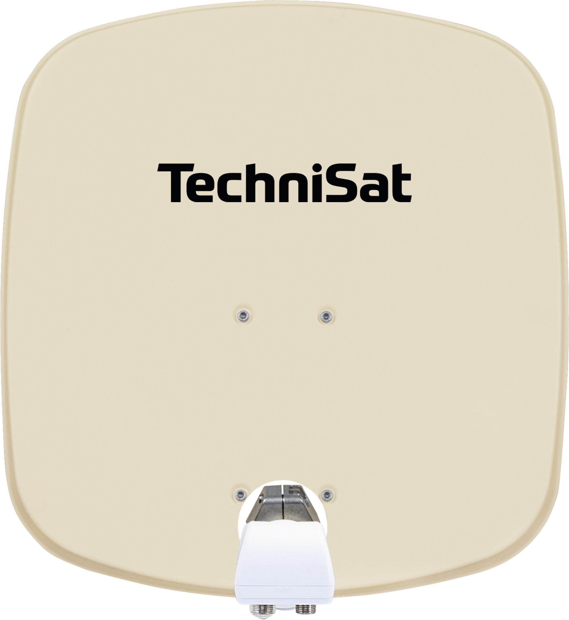 Technisat - TCT1345/4890 Offset-Antenne 45cm Quattro Twin-LNB gra