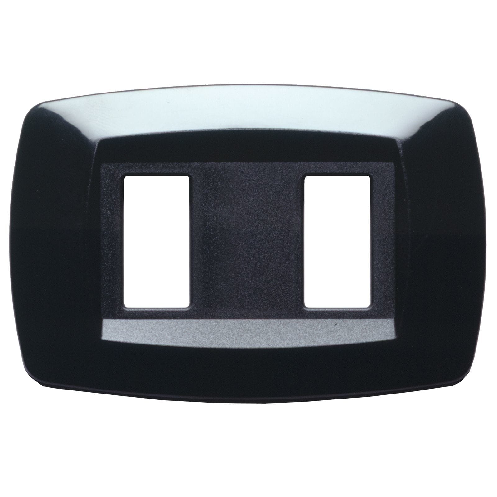 MASTER SRL - MSTMD202 PLACCA MODI 2 POSTI NERO