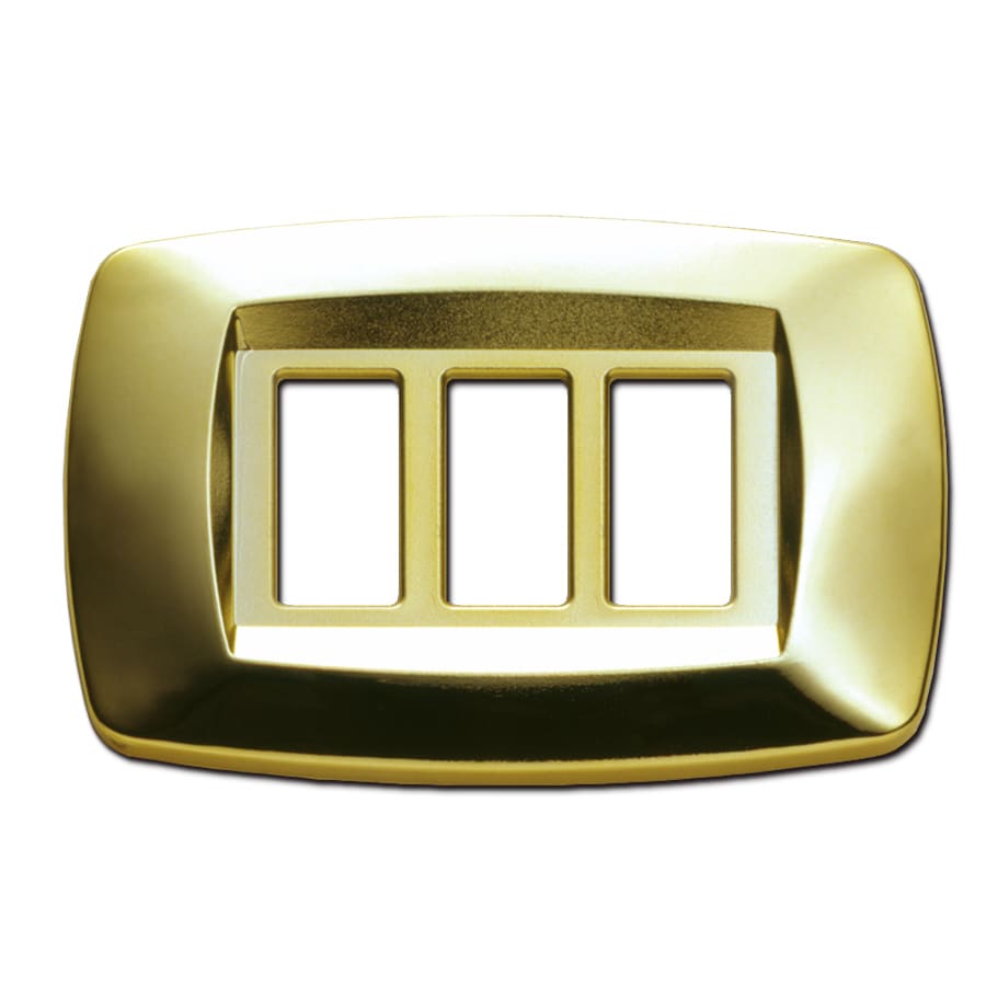 MASTER SRL - MSTMD213 PLACCA MODI 3 POSTI OTTONE