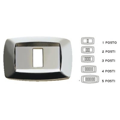 MASTER SRL - MSTMD223 PLACCA MODI 3 POSTI ARGENTO