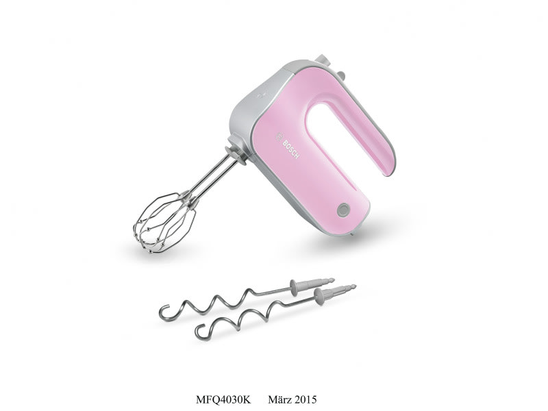 BOSCH ROBERT - BOSMFQ4030K Handmixer,500W,5Stufen,pink-silber