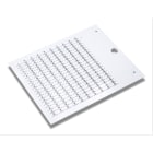 CEMBRE SPA - CEM43096 STRISCE MG-CPMF BIANC0 6,3X105MM X MORSE