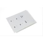 CEMBRE SPA - CEM48340 TARGHETTE PER COMPONENTI A FASCETTA, PREFUSTELLATE, IN PVC RIGIDO