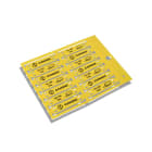 CEMBRE SPA - CEM54122-HF TARGH.MG-ETF ROSSO PC FISS.A FASCET13X57