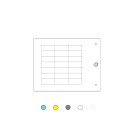 CEMBRE SPA - CEM71008-HF TARG MG-PLC GRIGIO MET. HF 12,7X31 SIEME