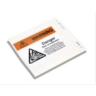 CEMBRE SPA - CEM991058 ETIC.MG-SIGNS POL.AD .BIANCO/ARANCIO105X